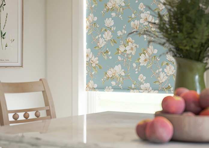 Anya, Stone Blue - Roller Blind - Image 5